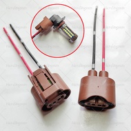 2Pcs 9006 HB4 Socket Adapter Base Female Plug Connector Extension Wiring Harness Car Lights Accessor