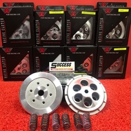 SYS Racing Clutch set with 6spring Y15zr /Rs150/SRL115ZR -fi/SRL/Y125Z/EX5/dream/LC135/LC