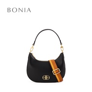 Bonia Black Maida Shoulder Bag