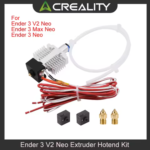 Ender 3 V2 Neo Extruder Hotend Kit All Metal Hot End Assembly Replacement,for Ender 3 V2 Neo/Ender 3