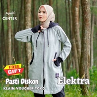Hijacket Series Elektra Grey thick women's jacket warm Muslim jacket