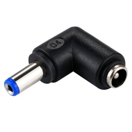 DC 5521 Male to DC 5521 Female Connector Power Adapter for Laptop Notebook, 90 Degree Right Angle El