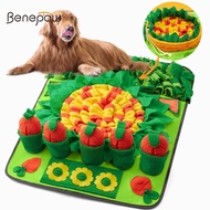 Benepaw Interactive Dog Training Toy Snuffle Mat Enrichment Foraging Game Puzzle Treat Dispenser Fun