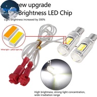 MyriadU 1Pair T15/T10 Super Bright Turn Signal Bulb Dual Contact Motorcycle Signal Light W16W LED Bu