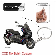 wmoto es250 es250i 2d keychain