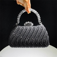 BO Elegant Evening Clutch Rhinestones Handbag Shoulder Bag For Wedding Prom Event