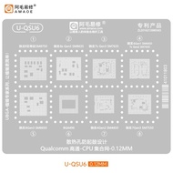Amaoe U-QSU6 BGA Reballing Stencil For Snapdragon 8 Ultra 8s 7s Gen3 7Gen3 SM8750 SM8635 SM7635 SM64