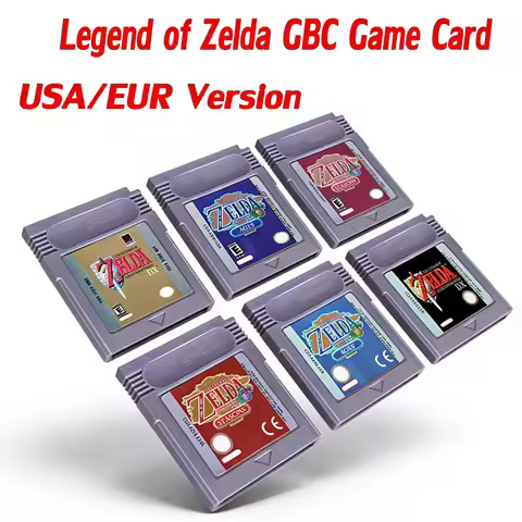GBC Card 16 Bit Video Game Cartridge Console Card for Gameboy Awakening Oracle of Seasons Classic Ga