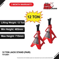 BIGRED Jack Stand Car Heavy Duty Strong Automotive Garage Porch Repair Equipment Jek Kereta Kenderaan 千斤顶支架 (PAIR)