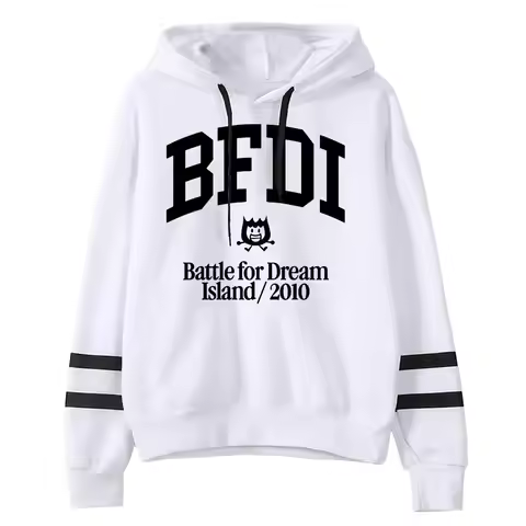 Jacknjellify BFDI Battle For Dream Island Vintage 90s Merch Pullover Hoodie Merch Fashion Hoodie Coo