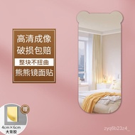 XY！Acrylic Wall Hanging Mirror Self-Adhesive Full-Length Mirror Home Dormitory Hd Mirror Sticker Cartoon Bathroom Mirror