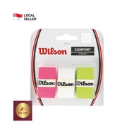 Wilson Pro Overgrip 3 Pack (Blade/Orange/Optic Pink/Assorted)