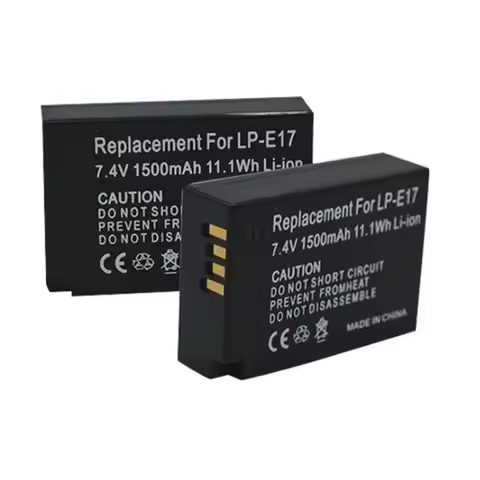 1500mAh LP-E17 LPE17 LP E17 Battery for Canon EOS R8 R50 RP R10 200D 250D 750D 760D 800D 850D 8000D 