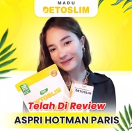 PAKET HEMAT TEH + MADU DETOSLIM ORIGINAL TEH DAN MADU PELANGSING ALAMI PENGHILANG LEMAK DETOXLIM ORI