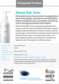 Atomy Saengmodan Hair Tonic 200ml | atomy herbal hari tonic atomy hair tonic perawatan rambut rontok