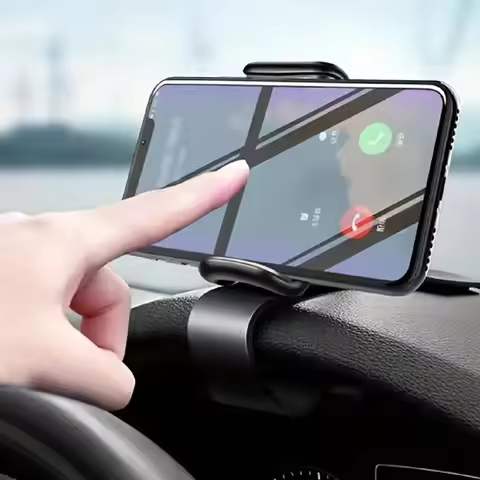 1pc，Maximize Your Mobile Phone Experience with This Multi-Functional Car Phone Holder!