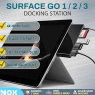 Surface Go 1/2/3 Usb3.0 HDMI 4K HUB Docking Station Converter