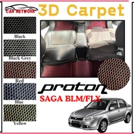 Proton Saga BLM/ FLX 3D PRECUT Carnet Carpet (Full Set) Magic Grip Anti Slip Carpet