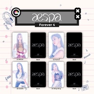 Photocard Aespa Forever 4 Karina NingNing Winter Giselle album aespa