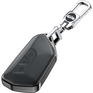 ontto Smart Remote Car Key Case Fit for VW ID.3 ID.4 ID.6 Golf 8 GTI MK2,Brilliance PVC Key Fob Cove