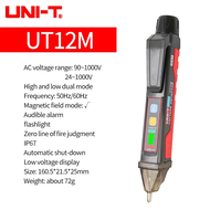แท้ ส่งจากไทย UNI-T ( UT12D UT12E UT12M ) เครื่องตรวจจับแรงดันไฟฟ้า AC แท่งดินสอแบบไม่สัมผัส ปากกาไฟ