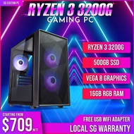 Gaming Computer - Ryzen 3200g Gaming PC