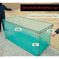 Sangkar Jaring Bela Anak Ikan Siap Pakai Ukuran 1m-2m Sangkar Jaring Ikan Bela Anak Ikan Kolan Pukat