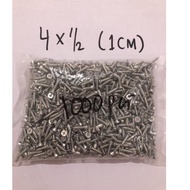 4x1/2 Screw (1cm) fab Flat Head / taping 4x1/2 fab 7T0