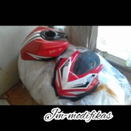 Mask/topmask Package cover tengki CBR150R facelift model cbr250rr