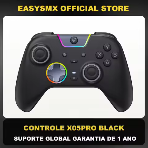EasySMX X05 Pro Wireless Gamepad PC Controller Compatible with PC/Switch/Phone/Steam/TV, Dual Rumble