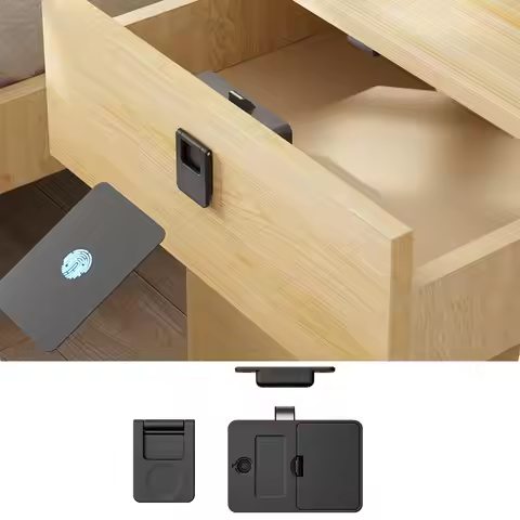 NFC Smart Cabinet Lock Magnetic Sensing Child Safety Baby Proofing Drawer Lock 2 Unlocking Methods L