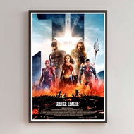 Justice League Poster (2017)/Ben Affleck Gal Gadot Henry Cavill Jason Momoa Picture 33X48 cm