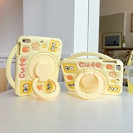 For IPad Air 4 5 10th 10.9" A2696 A2325 A2591 Yellow Cartoon Soft Silicagel Tablet Case, for IPad Pr