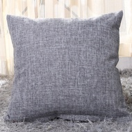 sarung bantal sofa 40x40 45x45 50x50 55x55 30x50 Cm Large Linen Plain cushion cover Throw Pillow Cas