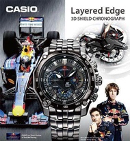 Casio Edifice EF-550RBSP-1AV RedBull Silver