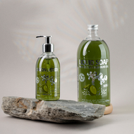 【買大送小】一顆橄欖 頂級呵護液皂補充瓶1000ml+300ml