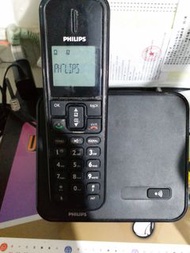 PHILIPS.無線電話。螢幕有斷線不影響使用。不保退。