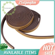 2 Roll EVA Seal Weather Strip Foam Tape D Type 10M Doors  Draught Excluder Anti-Collision Seal Strip