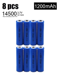 3.7V AA Rechargeable LI-ION Battery 14500 1200mAh LITHIUM Battery