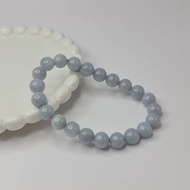 清新細糯紫羅蘭手串 手珠 珠串 | 天然緬甸玉A貨翡翠