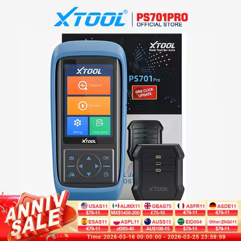 XTOOL PS701Pro Car Diagnostic Tools For Jananese OBD2 Automotive Scanner For Toyota For Honda Vehicl