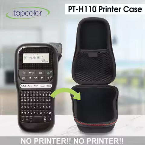 Protection Case for Brother PT-H110 Printer Case Portable Label Printer Bag with Compatible Brother 