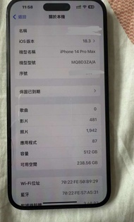 IPhone 14 Pro Max 512gb