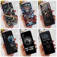For Samsung Galaxy A2 Core SM-A260F A260G Fashion Dragon Metal Style Painted Case Samsung A2Core Sof