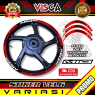 Motorcycle Rim Rim List Rim Stickers MIO 125 Rim Stickers