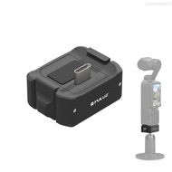 PULUZ อะแดปเตอร์แท่นยึดฐานขาตั้งกล้องฐานอะแดปเตอร์เครื่องชาร์จกล้อง PU897B ใช้ได้กับ DJI OSMO Pocket 3