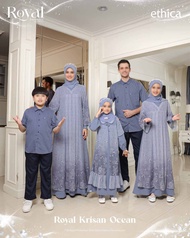 Sarimbit Ethica Royal Krisan Ocean/Sarimbit Ethica Terbaru 2026/ Baju Keluarga