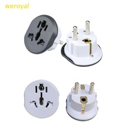 16A Europe/Germany Plug Adapter Eu Converter Travel Adapter Charger Converter