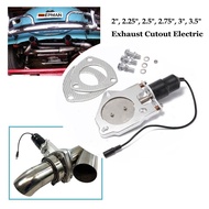 2"/2.25"/2.5"/2.75"/3"/3.5" Electric Exhaust Cutout Remote Control Motor Kit For BMW E36 325 328 M3 