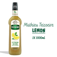 Mathieu Teisseire Lemon Syrup 1000ml | Mathieu Teisseire น้ำเชื่อมกลิ่นเลมอน 1000มล.